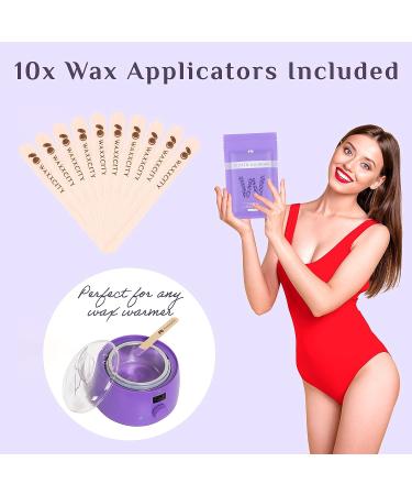 Waxxcity Hard Wax Beads 1lb - Lavender Scented | Premium Hair Removal Wax - Buy Online on SooperMarket.com