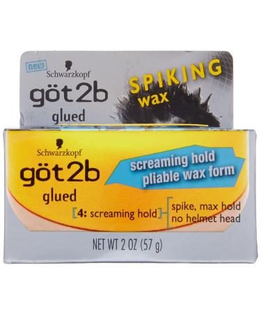 Got2b Glued Spiking Wax 2oz Unscented - Long-Lasting Hold - 1 Pack - Buy Online on SooperMarket.com