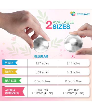 Buy Original Silver Cups XLarge & Large with Cloth - Premium Quality for International Shipping - Buy Online on SooperMarket.com