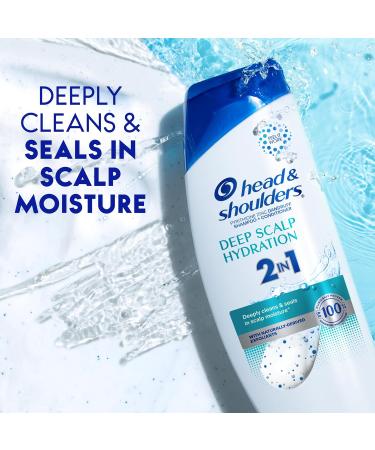 Head & Shoulders Deep Scalp Hydration 2-in-1 Anti-Dandruff Shampoo + Conditioner 370 mL - Buy Online on SooperMarket.com