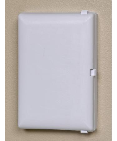Child Be Safe  Baby Toddler Pet Resistant Electrical Safety Cover Guard for Home and Business  Made in USA  Traditional Standard Toggle Light Switch White 2 Count - Buy Online on SooperMarket.com
