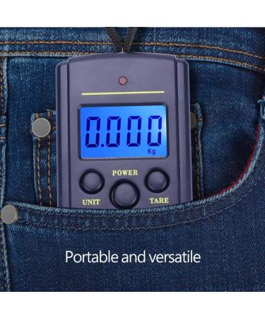 Digit Fishing Scale - 40 kg Hanging Digital Scale with Backlit LCD Display for Home & Outdoor Use | International Shipping Available - Buy Online on SooperMarket.com