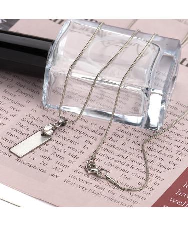 Forise 1.2mm Silver Plated Snake Necklace Chains - 24 Pcs, 18 Inch for Jewelry Making - Buy Online on SooperMarket.com