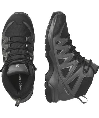 Buy SALOMON X Braze Mid Gore-Tex Women's Outdoor Shoes - Sporty Hiking Footwear in Black Magnet Hazelnut - EU Size 39 1/3 - International Shipping Available - Buy Online on SooperMarket.com