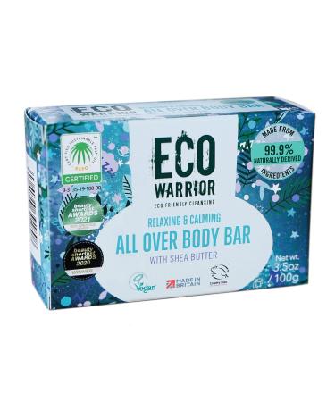Little Soap Company All Over Body Soap Bar - Deeply Nourishing Shea Butter Natural & Vegan Eco Warrior 100 g LSC 6107