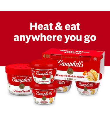 Campbell's Healthy Request Chicken Noodle Soup 15.3oz Microwavable Bowl - Case of 8 - Buy Online on SooperMarket.com
