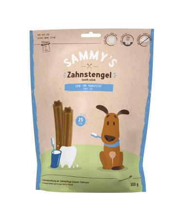 Sammy's Tooth Sticks | Chew bar snack for dogs | To actively support dental care | 6 x 300 g Tooth Sticks 300 g (pack of 6)