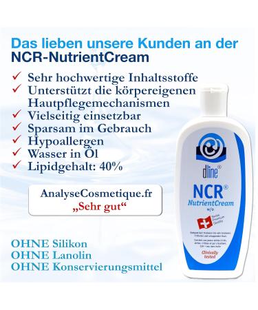 DLINE NCR Nutrient Cream 500ml | Moisture Cream for Dry Skin | Aloe Vera Beeswax & Jojoba Oil | International Shipping Available - Buy Online on SooperMarket.com
