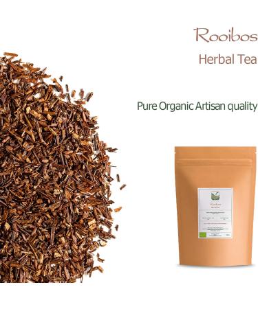Rooibos Organic Tea South Africa - Loose Leaf Herbal African Red Bush Tea - Redbush Tea 100g Rooibos Organic 100 g (Pack of 1) - Buy Online on SooperMarket.com