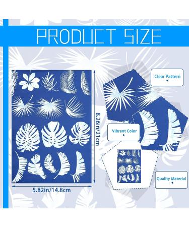 Cyanotype Paper Sun Art Kit - 60 Sheets, High Sensitive Solar Activated Paper for Nature Printing, Arts and Crafts - 5.8 x 8.3 Inch - Buy Online on SooperMarket.com