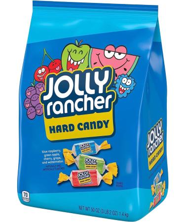 Jolly Rancher Bulk Hard Candy - Original Fruit Flavours Variety Bag - 3lb (1.4kg) Fruit 1.4 kg (Pack of 1) - Buy Online on SooperMarket.com
