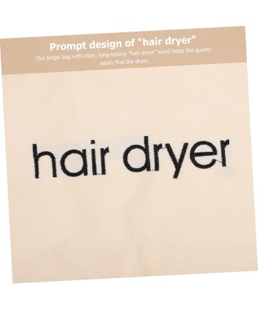 Healeved 4pcs Hair Dryer Storage Bag Hotel Storage Bag Small Blow Dryer Mini Travel Cosmetic Fabric - Buy Online on SooperMarket.com