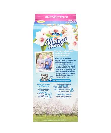 Almond Breeze Blue Diamond Vanilla Almond Milk 64oz - Lactose Free - Buy Online on SooperMarket.com