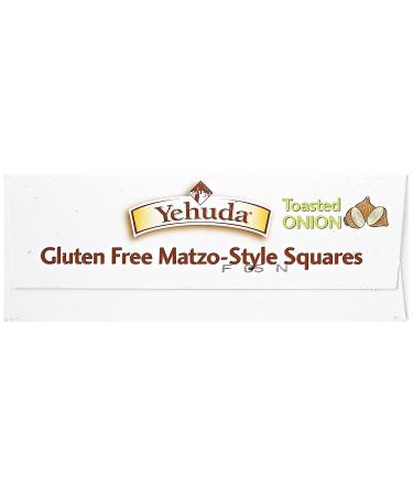 Yehuda Toasted Onion Matzo Squares Gluten Free 10.5 oz - Buy Online - Buy Online on SooperMarket.com