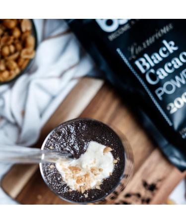 BAM Luxurious Cocoa Powder - 100% Intense Black Cocoa for Baking & Desserts (200g) - Premium Quality International Shipping - Buy Online on SooperMarket.com