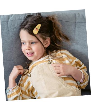 HAPINARY 6 Pairs Fabric Hairpin Hair Clips Cartoon Hair Clip Hairpin Girl Hair Accessory Little Girl Hair Clips Hair Accessories for Hair Barrettes Hair Pin Polyester - Buy Online on SooperMarket.com