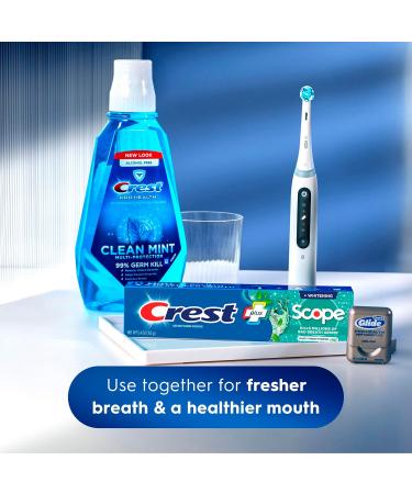 Crest Complete Toothpaste Whitening Plus Scope Minty Fresh 480 mL Total (4 Count of 120 mL Each) Toothpaste Scope (Pack of 4) - Buy Online on SooperMarket.com