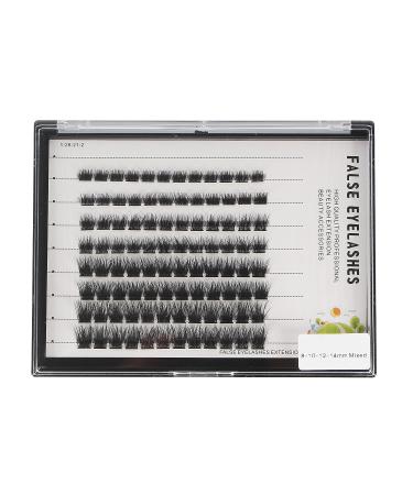 Bodermincer 96pcs Mixed D Curl Wide Cluster Individual Lashes - 3D Russian Volume Mink Super Cluster Eyelash Extensions - Buy Online on SooperMarket.com