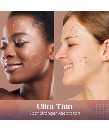 AUSLKA Pimple Patches (174 Patches) - Hydrocolloid Patches - Invisible Pimple Spot Stickers - Facial Stickers All Skin Types - Buy Online on SooperMarket.com