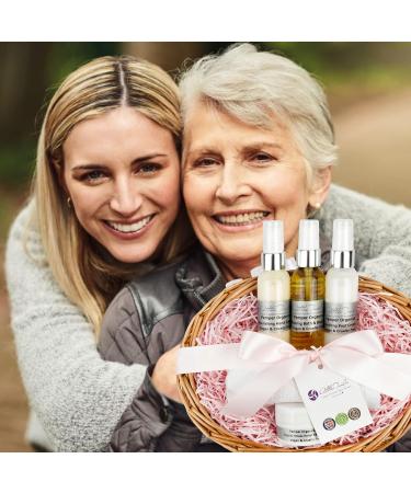 Mothers Day vegan pamper set for mums pamper gift basket women vegan pamper kit pamper gift set for mums mum birthday gifts hand cream and foot cream set relaxing body oil stress balm - Buy Online on SooperMarket.com