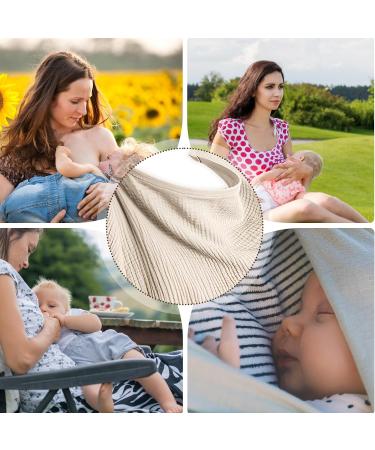 Multifunctional Khaki Cutting Cloth & Snacking Apron | Adjustable Cotton Breastfeeding Cover for Moms | Ideal for On-the-Go Use - Buy Online on SooperMarket.com