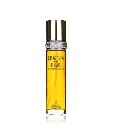 Elizabeth Taylor Diamonds and Rubies Eau De Toilette Spray For Women 3.4 oz Vanilla 3.4 Fl Oz (Pack of 1)
