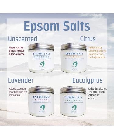 White Egret Epsom Salt Citrus - 16 oz (454 g) | Personal Care Solutions - Buy Online on SooperMarket.com
