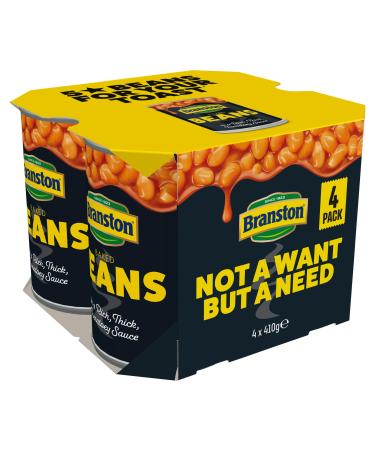Branston Baked Beans in Tomato Sauce 4 x 410g