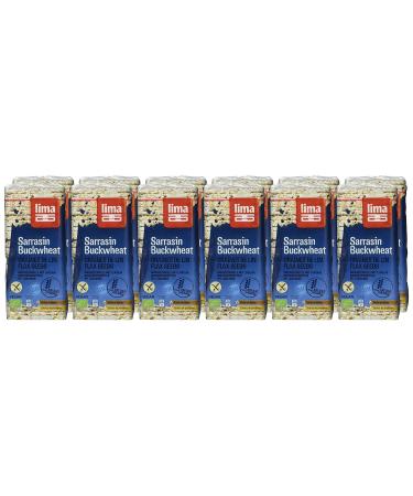 LIMA Buckwheat Waffles with Linseed - Pack of 12 (12 x 130g) - Gluten-Free Vegan Healthy Snacks - International Shipping Available - Buy Online on SooperMarket.com