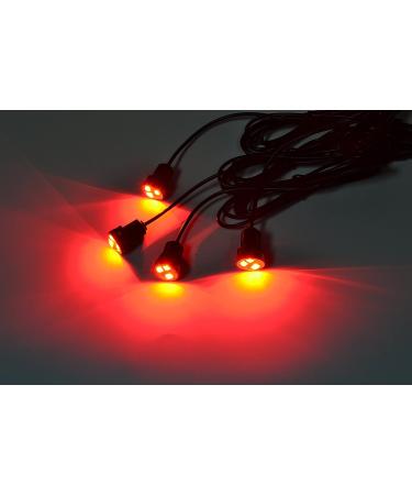 NBWDY 4Pcs RGB Marine Boat LED Lights - Waterproof NPT Drain Plug Light for Boat, Pontoon, Kayak, Yacht - APP & IR Remote Control - IP68 Waterproof - Buy Online on SooperMarket.com