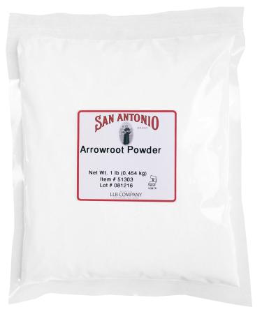 Arrowroot Powder Starch Flour (Maranta arundinacea) 1 Pound