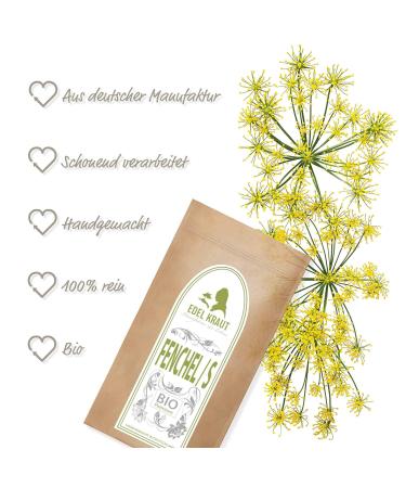 Organic Fennel Seed Bio Sweet 250g | 100% Natural Pure Fennel Tea | Premium Organic Fennel Sweeties - No Artificial Additives - Buy Online on SooperMarket.com