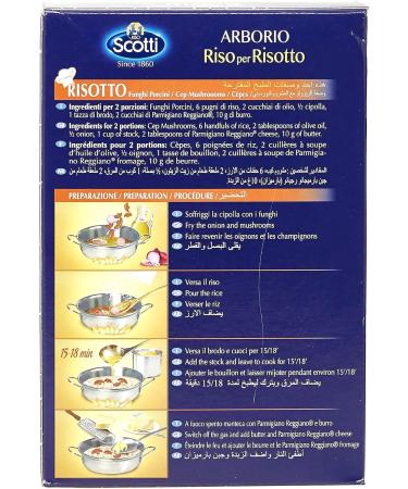 Riso Scotti Arborio Risotto Rice 500g - Premium Italian Arborio Rice for Perfect Risotto - Buy Online on SooperMarket.com