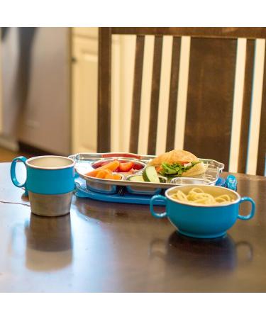 Innobaby Din Din SMART Stainless Steel Cup 9oz (Blue (2 Pack)) - Buy Online on SooperMarket.com