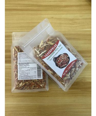 Dry orange peel tea bag Th avec peau d'orange mandarin oranges 7.05 oz/200g Asian condiment Organic dried citrus peel Dried orange peel Chenpi silk mandarin oranges - Buy Online on SooperMarket.com
