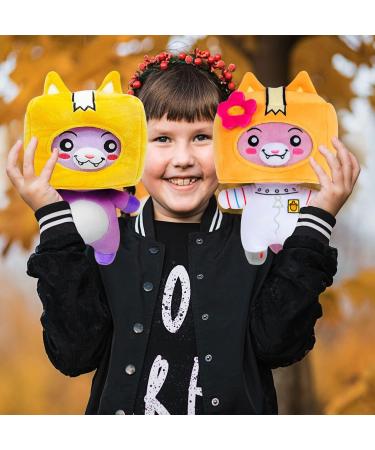 KOSTIZ LankyBox Plushies Foxy Boxy and Rocky with Detachable Head Mask - Soft Toys Gift for Kids - Buy Online on SooperMarket.com