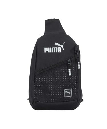PUMA EVERCAT SIDEWALL SLING BACKPACK One Size Black/Silver