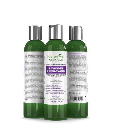 Buy Botanical Green Care Lavender & Cedarwood Conditioner - Thickening Strengthening Hair Growth Treatment for Thinning Hair - Color Safe & International Shipping - Buy Online on SooperMarket.com