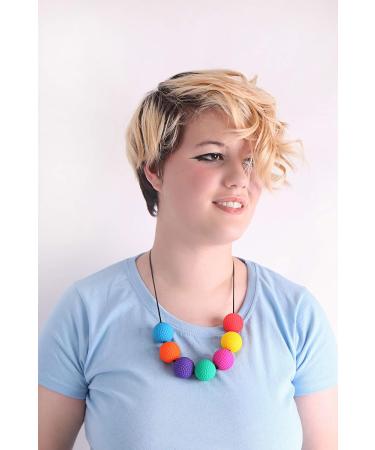 Chewigem Berries Chewing Necklace - Colorful Sensory Necklaces for Kids & Adults | International Shipping Available - Buy Online on SooperMarket.com