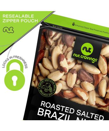 Raw Brazil Nuts In Shell - Whole Superior Quality (5 LB) - Fresh & Healthy Protein Snack - All Natural Keto Friendly & Vegan - 5 Pound Resealable Bulk Pack - Buy Online on SooperMarket.com