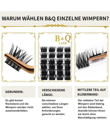Buy 72 PCs DIY Individual Eyelashes - Reusable Wispy Fluffy Extensions for Beginners (B16 D-16mm) - Perfect for At-Home Application - Buy Online on SooperMarket.com