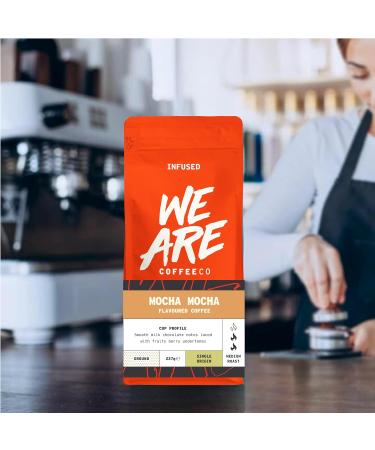 Ethiopian Mocha Flavoured Ground Coffee 227g Bag - Chocolate & Fruits Notes | Arabica Medium Roast | Single Origin Omni Grind - We Are Coffee Co - Buy Online on SooperMarket.com