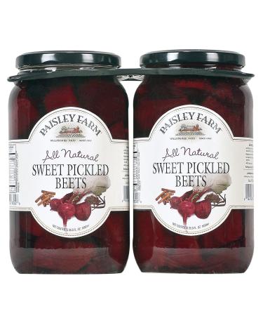 Paisley Farm Sweet Pickled Beets (35.5 oz. jars, 2 pk.)