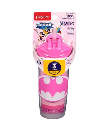 Playtex PlayTime Straw - Super Friends Sippy Cup - Assorted Colors - 1 Count - Buy Online on SooperMarket.com