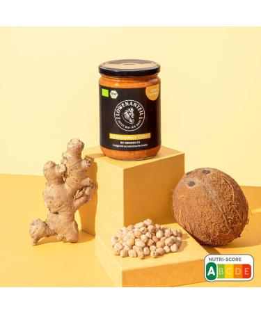 Organic Chickpea Curry Stew - 570g | Vegan Gluten-Free Protein-Rich Coconut Milk & Hemp Seeds - Ready to Eat - Buy Online on SooperMarket.com