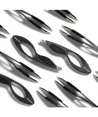 Revlon Comfort and Control Tweezer - Easy-to-Use Eyebrow Tool | Wide Grip | 1 count - Buy Online on SooperMarket.com