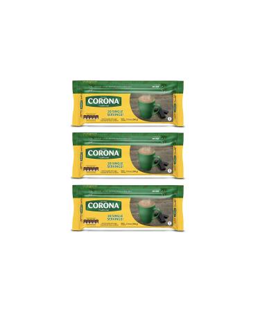 Corona Sweet Traditional Chocolate Bars | Resealable Packaging | No Cholesterol or Trans-Fat | Delicious On-The-Go Treat | 17.6 Ounce (Pack of 3) Traditional 1.1 Pound (Pack of 3)