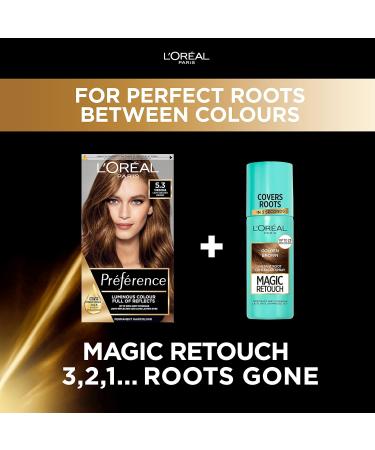 L'Oreal Paris Preference Hair Dye 5.3 Virginia - Long Lasting Luminous Permanent Hair Colour - Buy Online on SooperMarket.com
