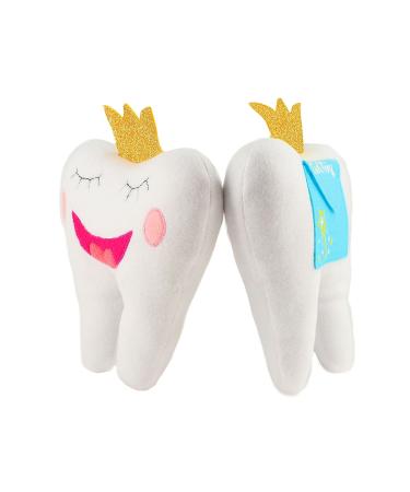 Tickle & Main Tooth Fairy Pillow Kit with Notepad and Keepsake Pouch - 3 Piece Set for Teeth, Notes, and Photos - Buy Online on SooperMarket.com