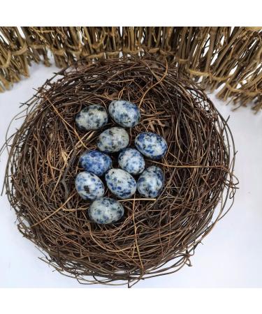 Set of 20 Mini Crystal Mix Eggs Polished Tumbled Rock for Healing and Meditation Variety Crystals Stone Easter Eggs Healing Crystals Eggs - Buy Online on SooperMarket.com
